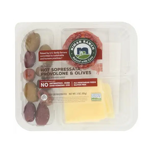 Niman Ranch Sopressata and Provolone Snack Pack