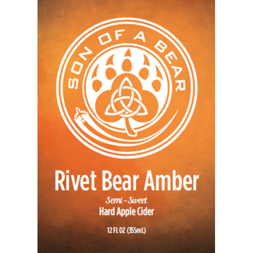 Son of a Bear Cider Rivet Bear Amber