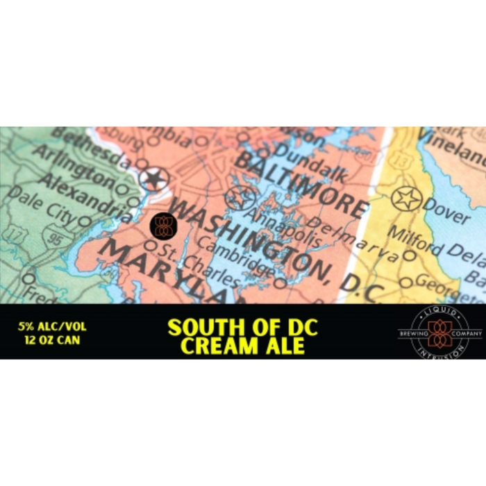 Liquid Intrusion Brewing South of DC Cream Ale