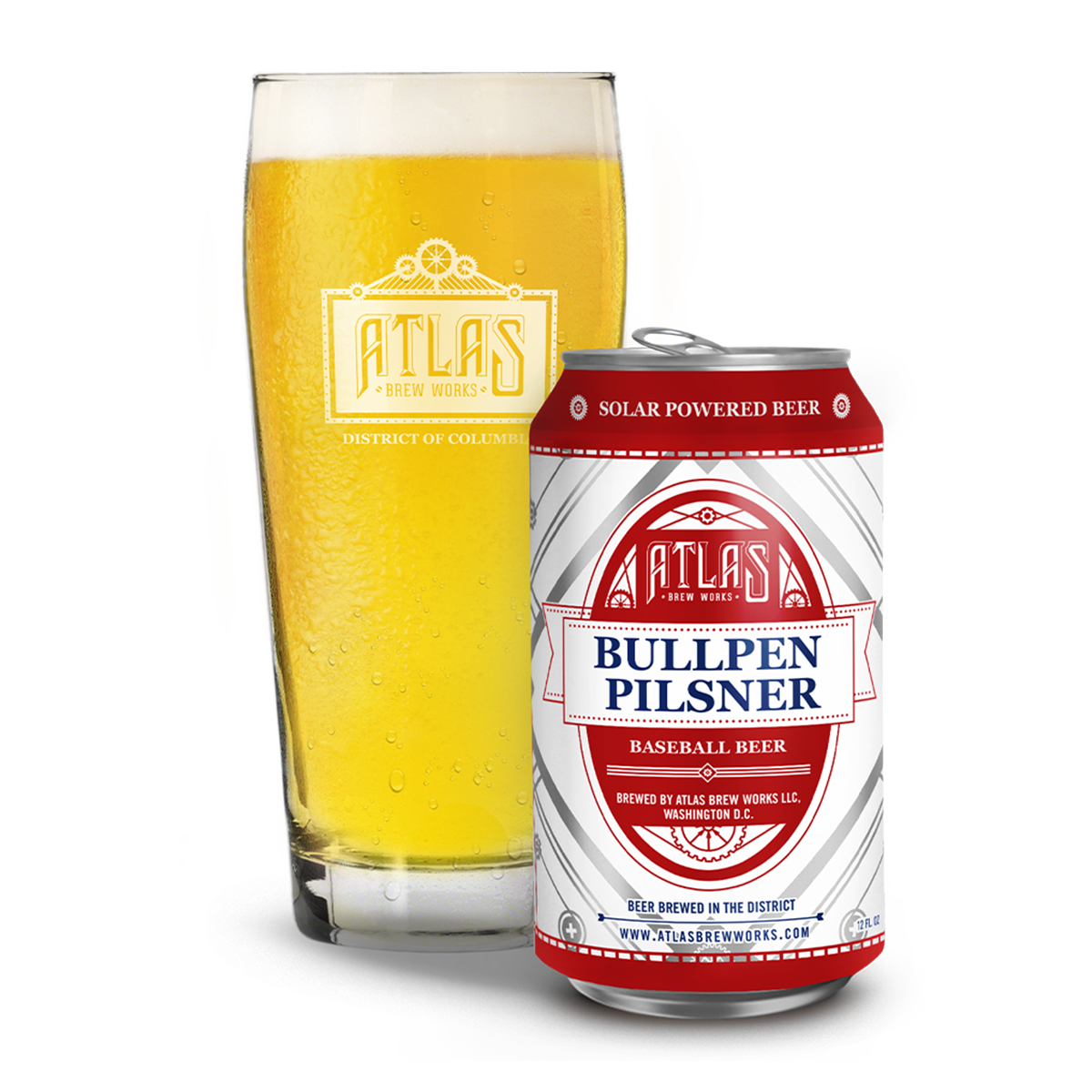 Bullpan Atlas Brew Works Bullpen Pilsner Stovepipe – Wardman Wines