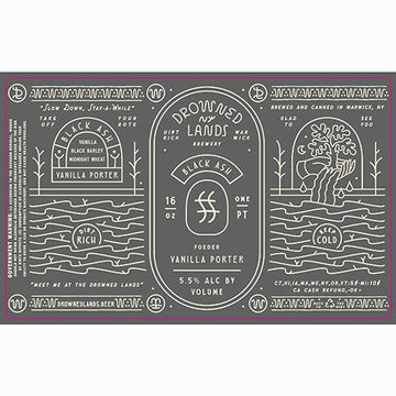 Drowned Lands Brewery Black Ash Vanilla Porter