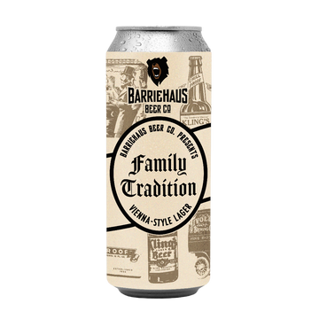 Barriehaus Beer Family Tradition Vienna Lager