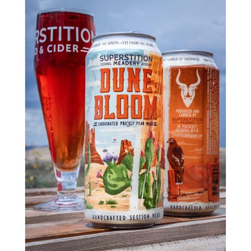 Superstition Meadery Dune Bloom Sparkling Prickly Pear Mead