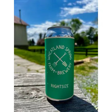 Wheatland Spring Farm + Brewery Rightsize Lager