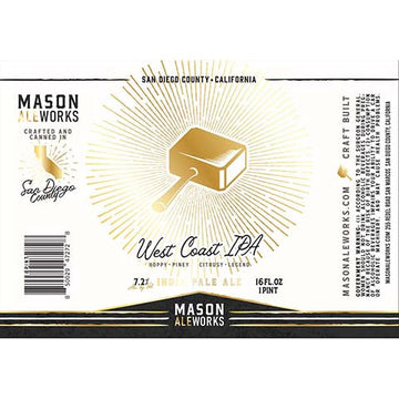 Mason Ale Works West Coast IPA