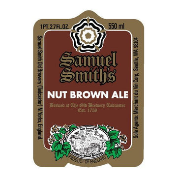Samuel Smith Nut Brown Ale Can