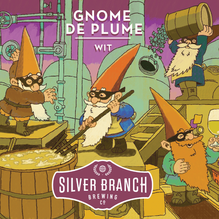 Silver Branch Brewing Gnome de Plume Witbier