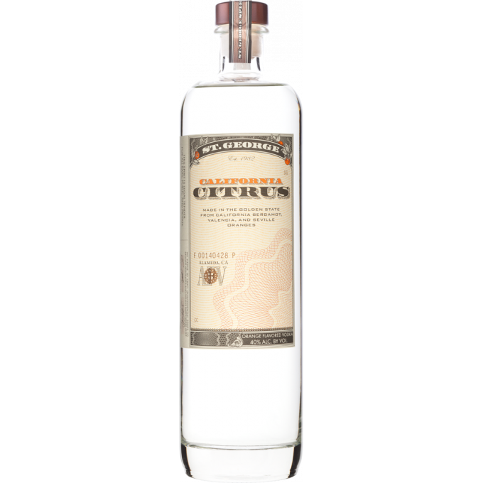 St. George California Citrus Vodka