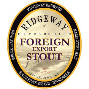 Ridgeway Foreign Export Stout