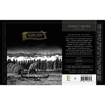 Elder Pine Brewing & Blending Nordic Brume Kveik IPA