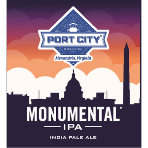 Port City Brewing Monumental IPA Stovepipe