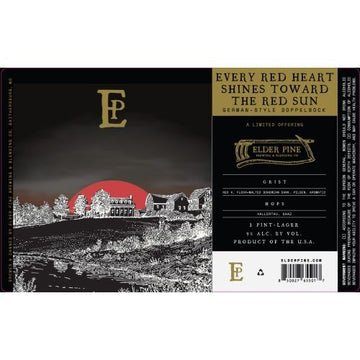 Elder Pine Brewing & Blending Every Red Heart Shines Toward The Red Sun Doppelbock