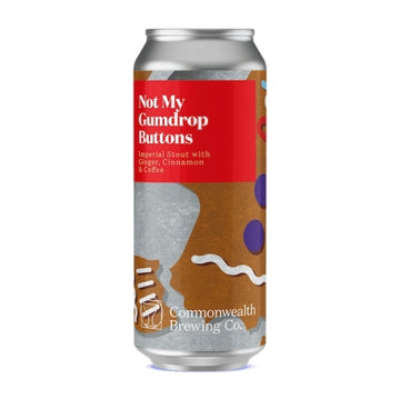 Commonwealth Brewing Not My Gumdrop Buttons Holiday Stout