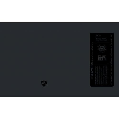 Ocelot Brewing Dreamless Black IPA