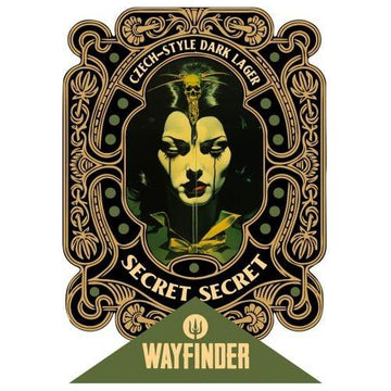 Wayfinder Brewing Secret Secret Dark Lager