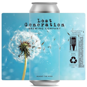 Lost Generation Brewing Against the Wind Pilsner