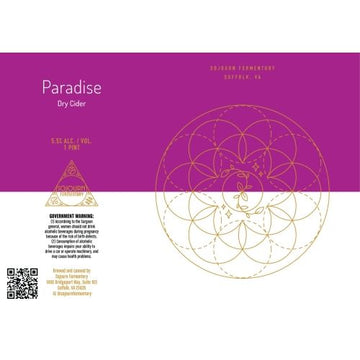 Sojourn Fermentory Paradise Cider