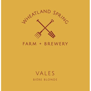 Wheatland Spring Vales Pilsner Houblonnée