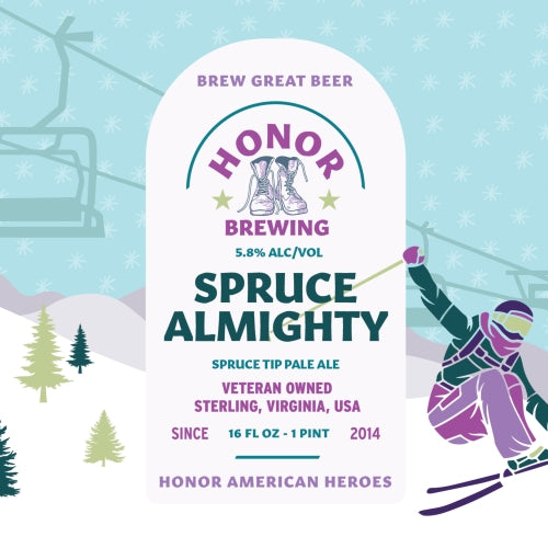 Honor Brewing Spruce Almighty Pale Ale