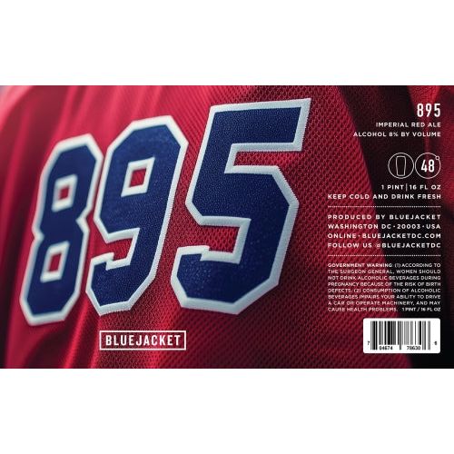Bluejacket Brewing 895 Strong Red Ale