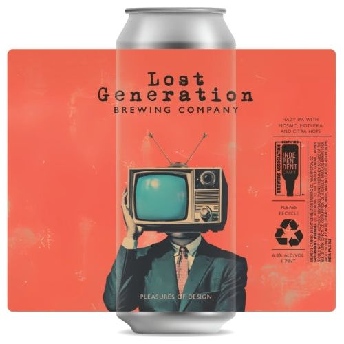 Lost Generation Pleasures of Design IPA