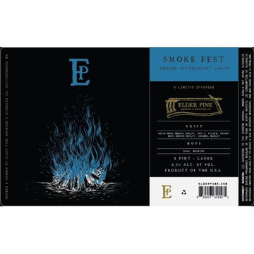 Elder Pine Brewing & Blending Smoke Fest Lager