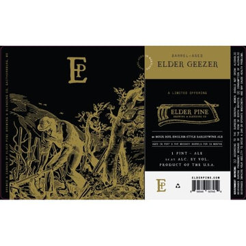 Elder Pine Brewing & Blending Elder Geezer Barrel-aged Barleywine