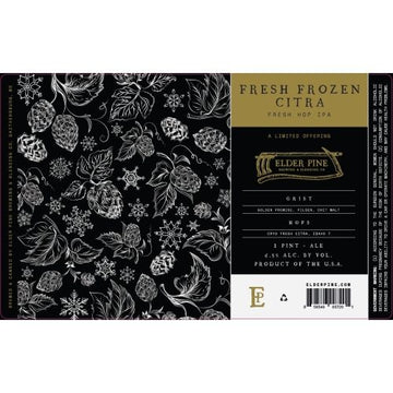 Elder Pine Brewing & Blending Fresh Frozen IPA