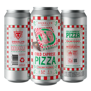 DSSOLVR Cold Caprese Pizza Italian Pilsner