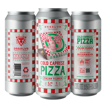 DSSOLVR Cold Caprese Pizza Italian Pilsner