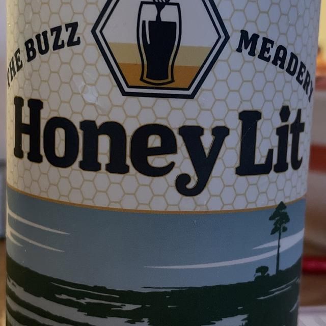 The Buzz Meadery Honey Lit Sparkling Hard Seltzer