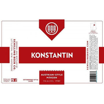 Schilling Beer Konstantin Marzen