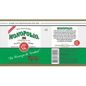 Cerveceria de San Luis Monopolio IPA Especial