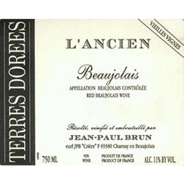 Jean-Paul Brun Terres Dorees l'Ancien Beaujolais Vielles Vignes - 2018