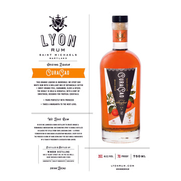 Windon Distilling Curacao Citrus Liqueur