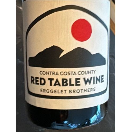 Erggelet Brothers Red Table Wine - 2022