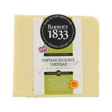 Barber's 1833 Reserve Cheddar