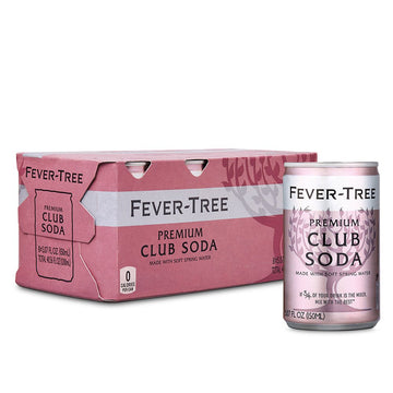 Fever Tree Club Soda Cans