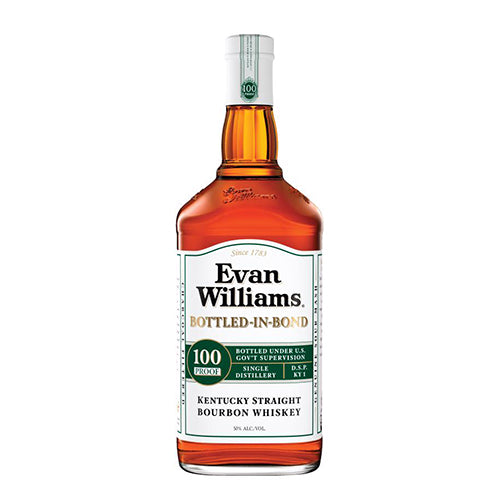 Evan Williams White Label Bottled In Bond Bourbon - 1.75L