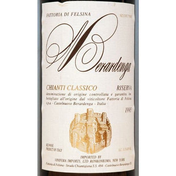 Fattoria di Felsina Berardenga Chianti Classico Riserva - 1995