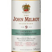 John Milroy Miltenduff 9 Year Speyside Single Malt Scotch Whisky