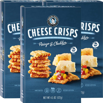Macy's Cheesecrisps Asiago & Cheddar