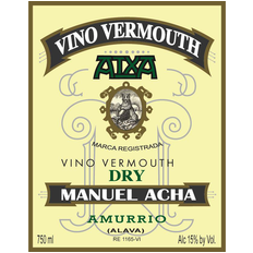 Destilerias Acha Atxa Dry Vino Vermouth