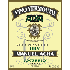 Destilerias Acha Atxa Dry Vino Vermouth
