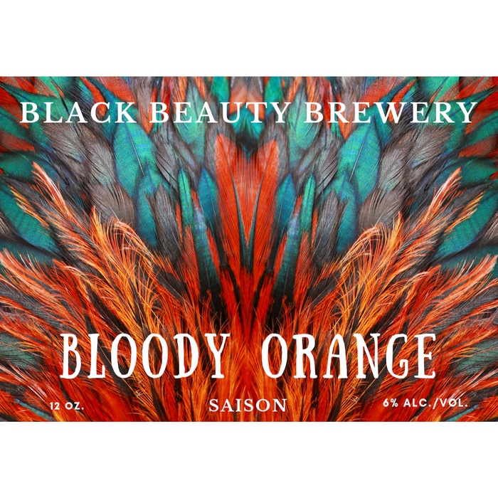 Black Beauty Brewery Bloody Orange Saison