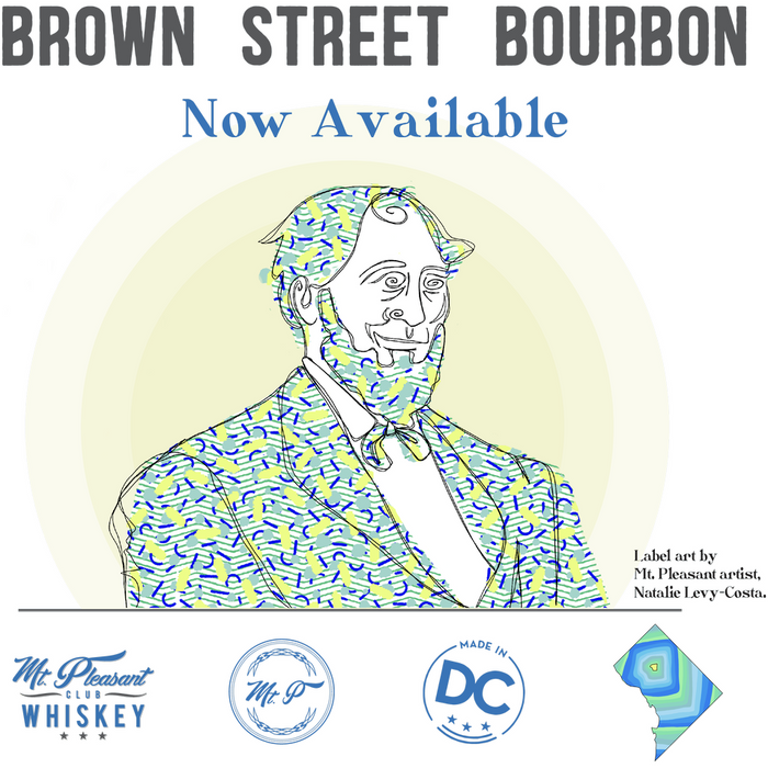 Mt. Pleasant Club Whiskey Brown Street Striaight Bourbon
