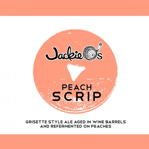 Jackie O's Peach Scrip Grisette