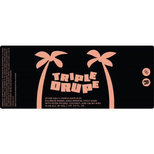 Other Half Brewing and Horus Aged Ales BA Triple Drupe