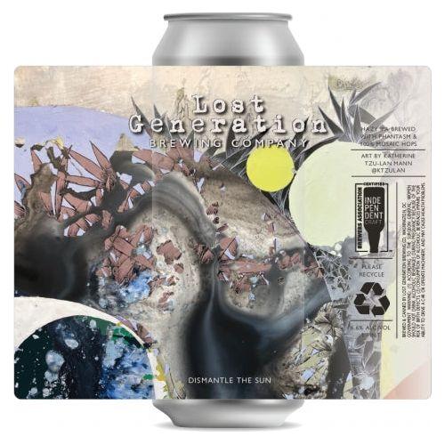 Lost Generation Brewing Dismantle the Sun Hazy IPA