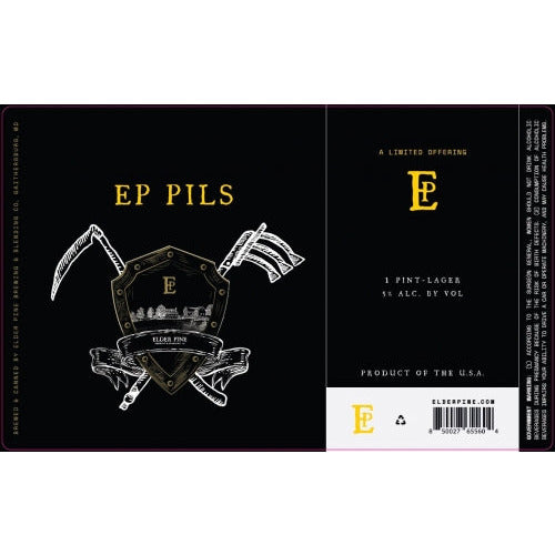 Elder Pine Brewing EP Pils